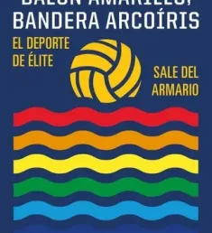 Portada del libro Balón amarillo, bandera arcoíris