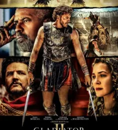 Portada de la película Gladiator II
