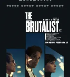 Portada de la película The Brutalist