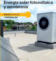 Portada del libro Energía solar fotovoltaica y aerotermia