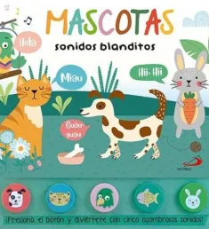 Portada del libro Mascotas. Sonidos blanditos