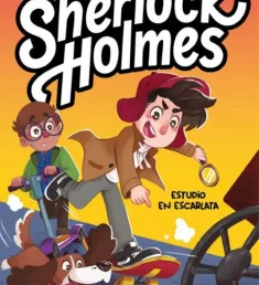 Portada del libro Estudio en escarlata (Mi primer Sherlock Holmes)