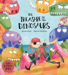Portada del libro The treasure of the dinosaurs