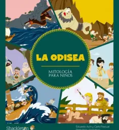 Portada del libro La Odisea. Mitología para niños