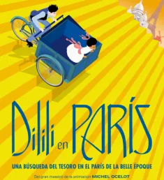 Portada de la película Dilili en París