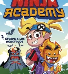 Portada del libro Atrapa los monstruos. (Ninja academy, 1)