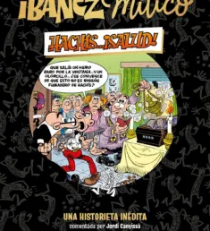 Portada del cómic Hachís _ ¡salud!: una aventura de Mortadelo y Filemón