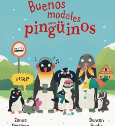 Portada del libro Buenos modales para pingüinos