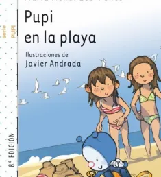Portada del libro Pupi en la playa