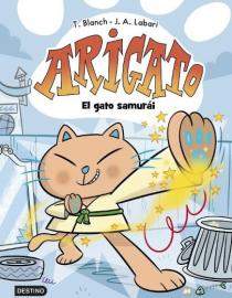 Portada del cómic El gato samurái