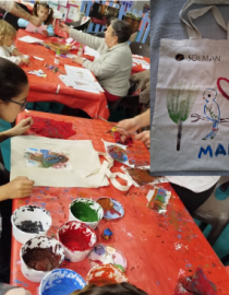 Imagen del Taller infantil “La naturaleza también se pinta”