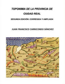 Portada del libro Toponimia de la provincia de Ciudad Real