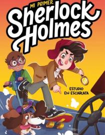 Portada del libro Estudio en escarlata (Mi primer Sherlock Holmes)