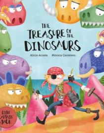 Portada del libro The treasure of the dinosaurs