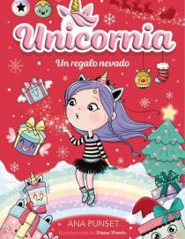 Portada del libro Un regalo nevado (Unicornia, 1)
