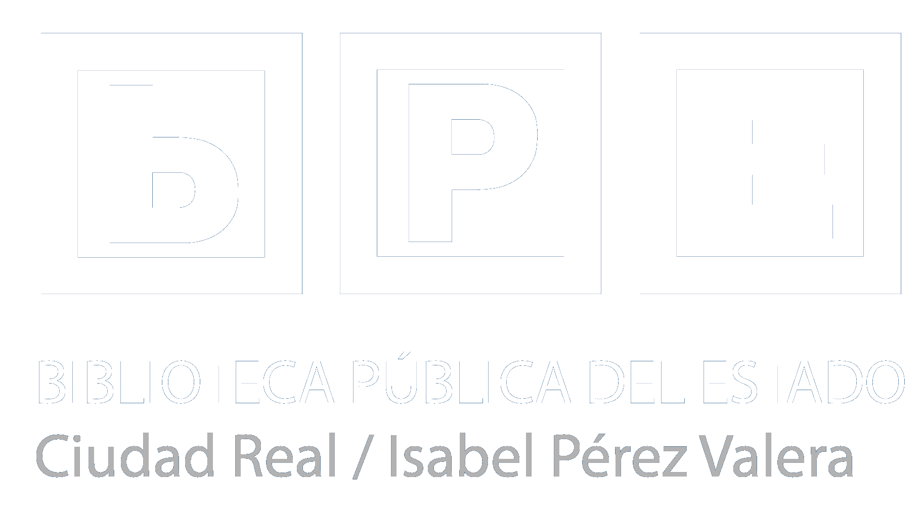 Logotipo de la Biblioteca Provincial Ciudad Real